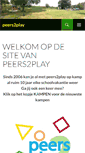 Mobile Screenshot of peers2play.nl