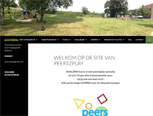 Tablet Screenshot of peers2play.nl